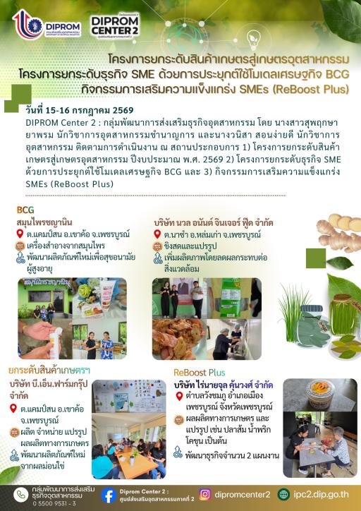 เสริมแกร่ง SMEs Reboot plus